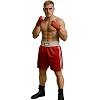 FIGHT-FIT - Pantaloncini da Boxe / Rosso-Bianco