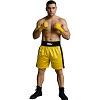 FIGHT-FIT - Pantaloncini da Boxe / Giallo-Nero