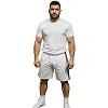 FIGHT-FIT - Pantaloncini da fitness / Bianco