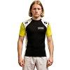 FIGHTERS - Rash Guard / Nero-Giallo