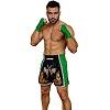 FIGHTERS - Pantaloncini Muay Thai / Elite Fighters / Nero-Verde