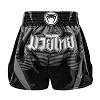 Venum - Pantaloncini di Muay Thai / Adrenaline / Nero-Argento-Grigio
