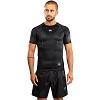 Venum - Rashguard / Nexus / Short Sleeve / Nero-Argento