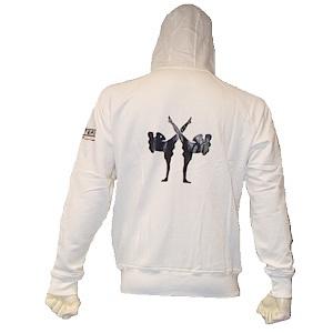 FIGHTERS - Felpa con cappuccio / Striker / Bianco / XS