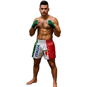 FIGHTERS - Pantaloncini Muay Thai / Italia / Stemma / Medium