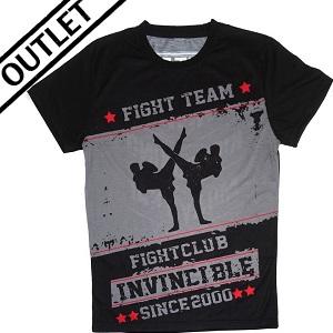 FIGHTERS - T-Shirt / Fight Team Invincible / Nero / Medium