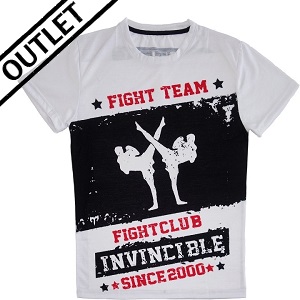 FIGHTERS - T-Shirt / Fight Team Invincible / Bianco / XL