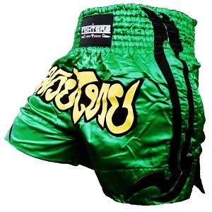 FIGHTERS - Pantaloncini Muay Thai / Verde / Small