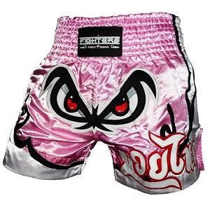 FIGHTERS - Pantaloncini Muay Thai / Bad Girl / Rosa / XS