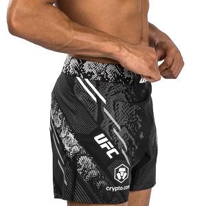 UFC Adrenaline by Venum Shorts de combat pour Hommes Authentic Fight Night / Coupe courte / Noir / XL