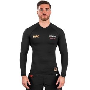 UFC Adrenaline by Venum Authentic Fight Nigh Rashguard / Manches longues / Noir / Medium