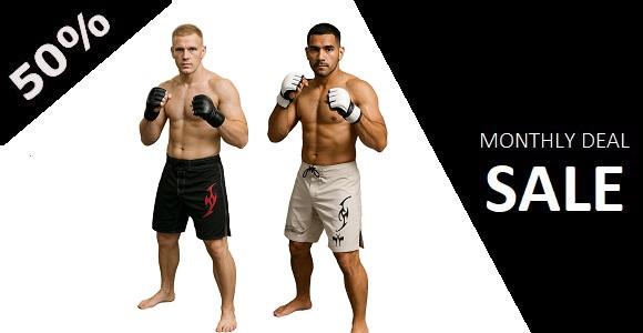 FIGHT-FIT - Fightshorts MMA Shorts / Brazilian 